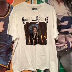 David Bowie Graphic T-Shirt XL Day Bowie Music Band Tee 2021 Official Merch